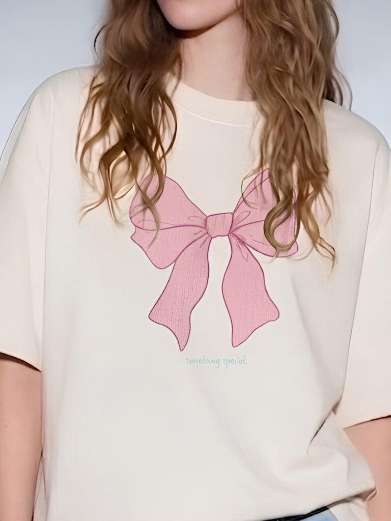 Cream Women Printed Oversize Tshirts view 2