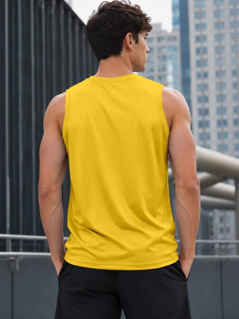 Gold Men Printed T-shirt view 2