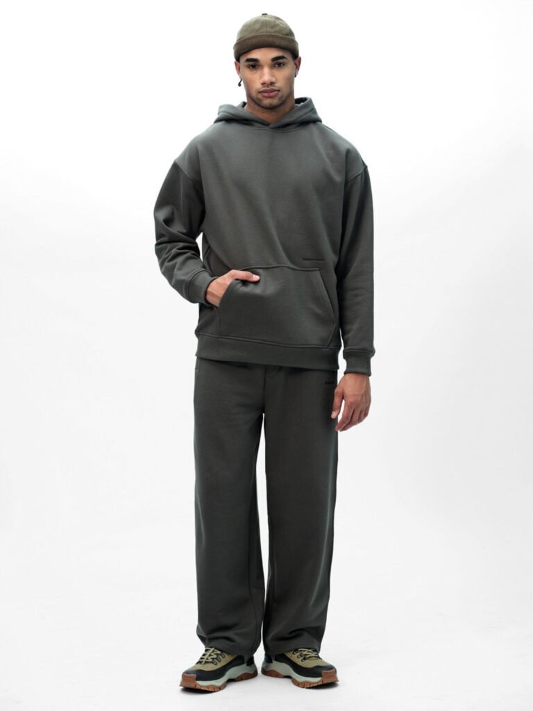 Taupe Everyday Joggers view 3