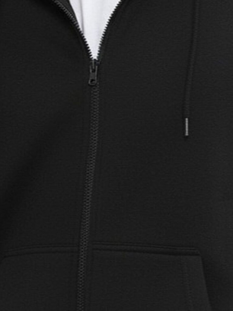 Black Men Hooded Sweatshirt view 2