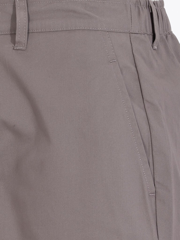 Taupe Men Pure Cotton Chino Shorts view 5