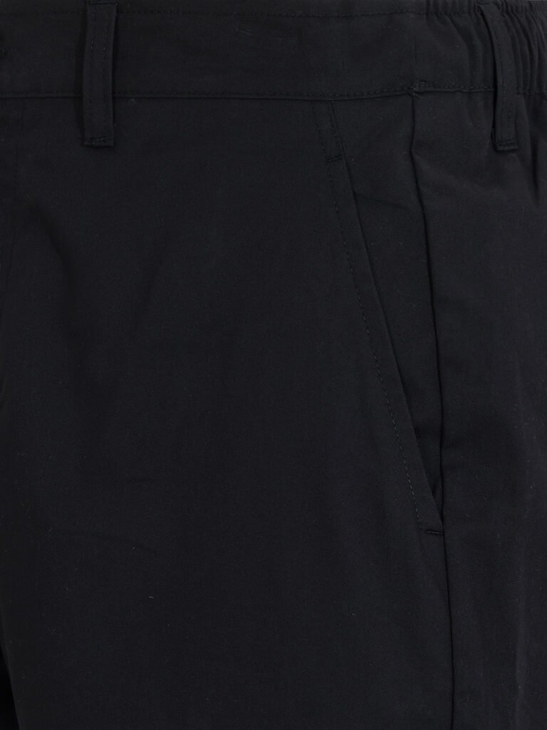 Black Men Pure Cotton Chino Shorts view 5