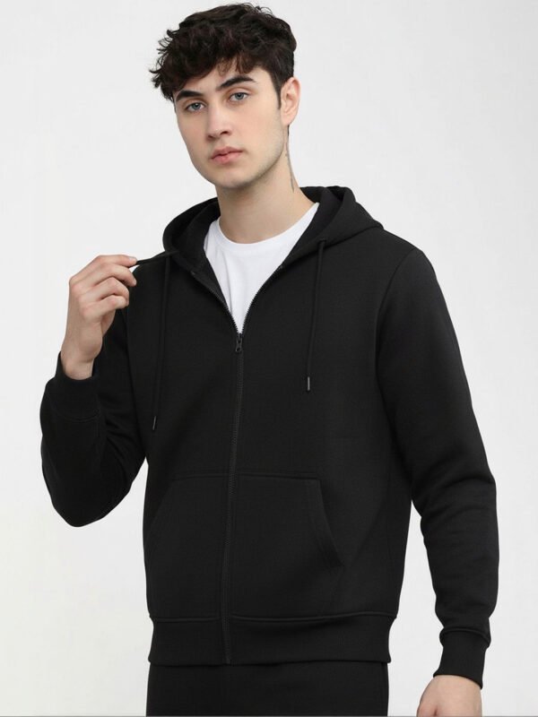 Black Men Hooded Sweatshirt